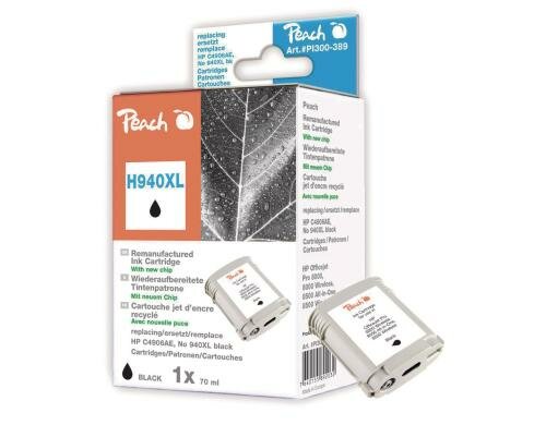 Peach Tinte HP C4906AE Nr. 940XL black zu 8000/8500, 70ml 2180 Seiten