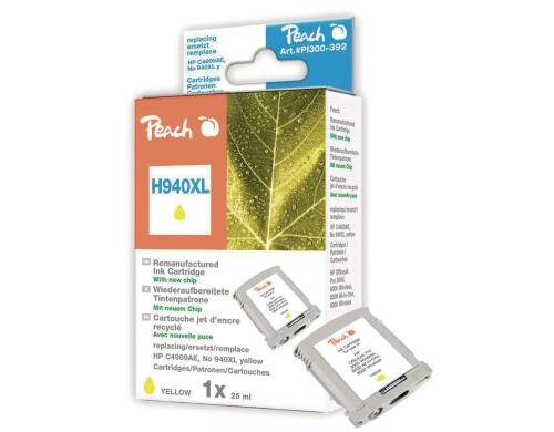 Peach Tinte HP C4909AE Nr. 940XL yellow zu 8000/8500, 25ml
