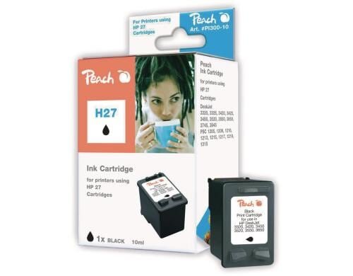 Peach Tinte HP C8727AE Nr. 27 black zu 3845/3745/3425/, 21ml 520 Seiten
