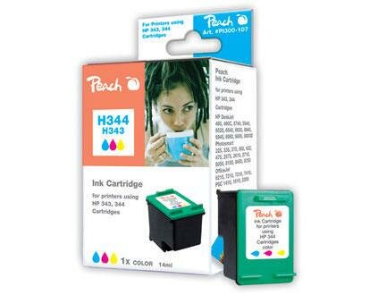 Peach Tinte HP C9363E Nr. 344 color zu 9800/9800, 21ml 505 Seiten
