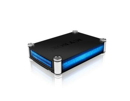 ICY BOX ext. 5.25 Gehäuse,550STU3S schwarz, USB3.0, eSATA für SATA CD/DVD/BD