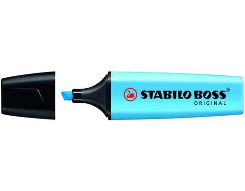 Stabilo Leuchtmarker blau, 10er Karton