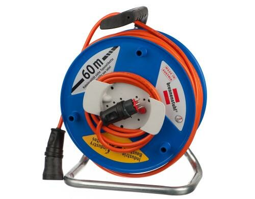 Kabelrolle Garant G 320, 60m, orange Zur Verwendung im Freien, IP 44