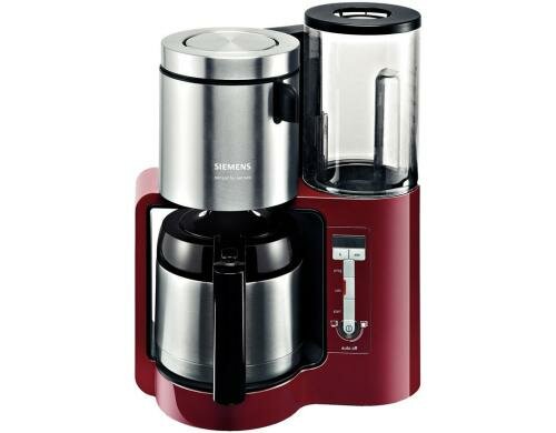 Siemens Filterkaffeemaschine TC86504 rot 8/12 Tassen, 1 Liter