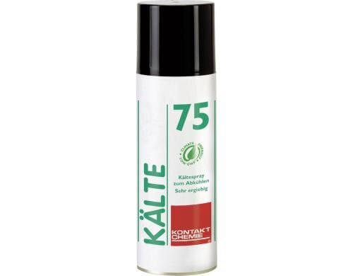 Kontakt Chemie Kälte 75 Spray 400ml, FCKW- und H-FCKW- freier Kältespray