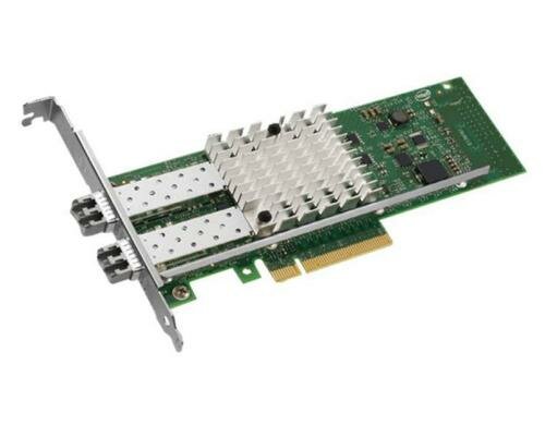 Intel X520-SR2: 10Gbps Server Netzwerkkarte 2XSFP+ MM SR-Modul, PCIe-x8 V2.0, LP