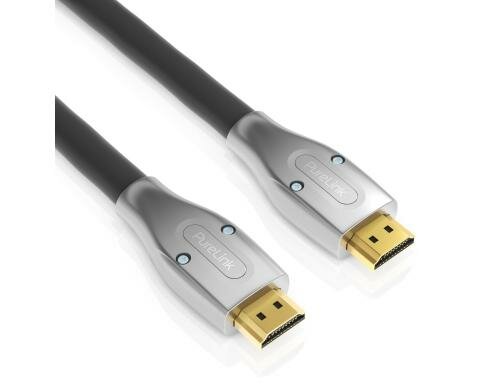PureID High Speed HDMI Kabel, 10m Beidseitig konfektioniert Premium HDMI DIY