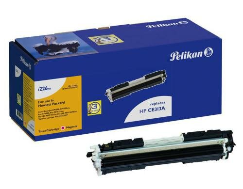 Pelikan Toner baugleich CE313A magenta zu LaserJet  CP1025, 1000 Seiten