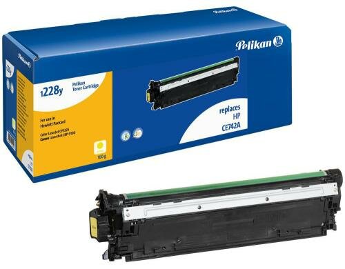 Pelikan Toner baugleich CE742A yellow zu LaserJet  CP5200, CP5220, 7300 Seiten