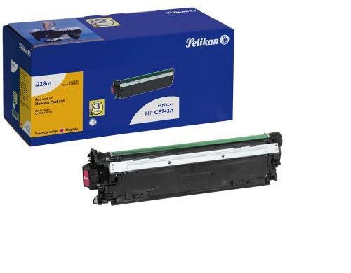 Pelikan Toner baugleich CE743A magenta zu LaserJet  CP5200, CP5220, 7300 Seiten