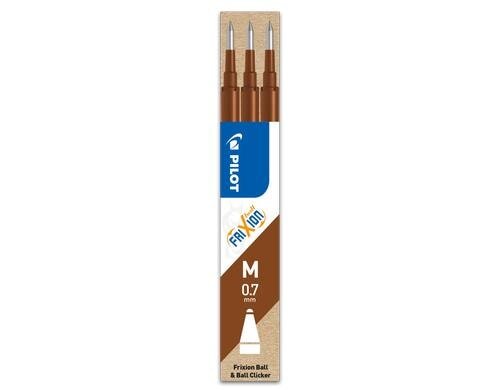 Pilot FriXion Roller Ersatzpatrone braun 3er Pack