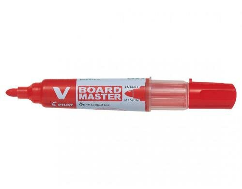 Pilot V-Board Master rot Whiteboard-Marker mit Keilspitze 5mm
