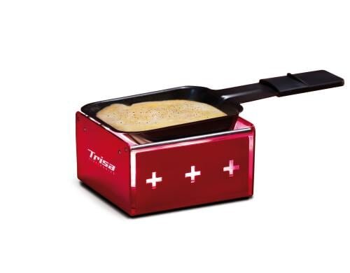 Trisa Raclette MyRaclette rot mit Rechaudkerze betrieben