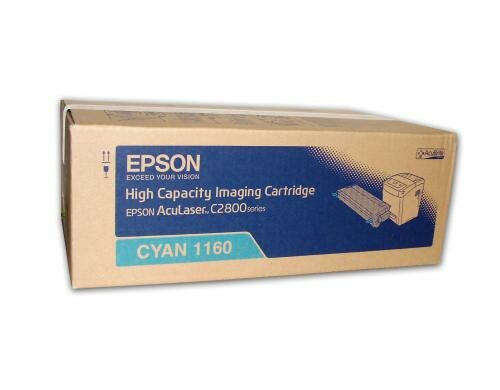 Toner Epson S051160, 6000 Seiten, cyan zu  AcuLaser C2800DN, C2800DTN, C2800N