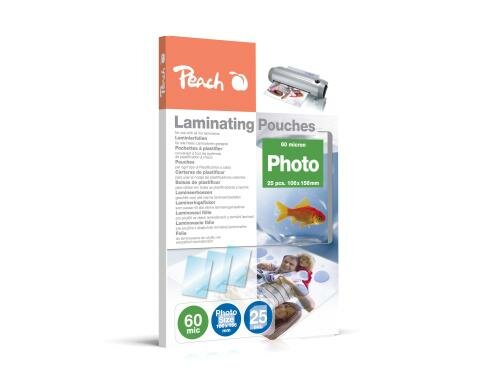 Peach Laminierfolie Foto 106x156mm, 60mic, 25 Stück
