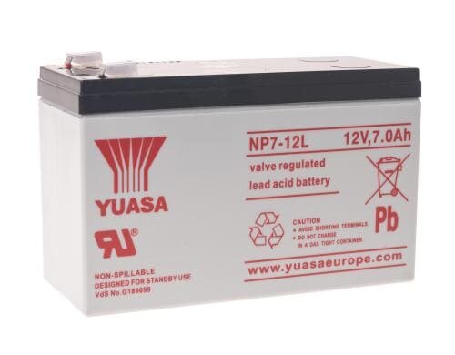 Ersatz Bleiakku zu ONLINE USVs 12V/7Ah, 6.3mm Zungen
