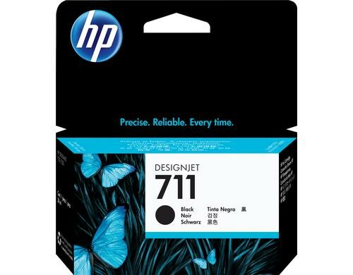 HP Tinte Nr. 711 - Black (CZ129A) Tintenvolumen 38ml