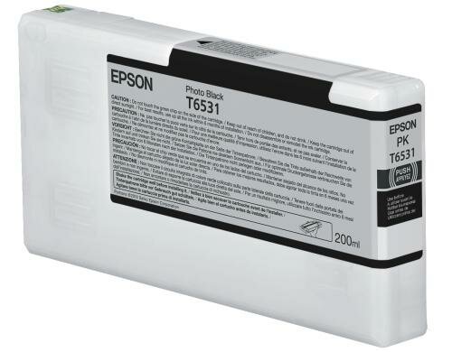Tinte Epson T653100, photo schwarz Stylus Pro 4900 200ml