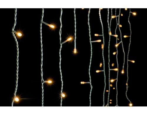 STT Lichtervorhang LED Connect Icicle 100 Länge 3m, 20 Stränge, Abstand 17cm