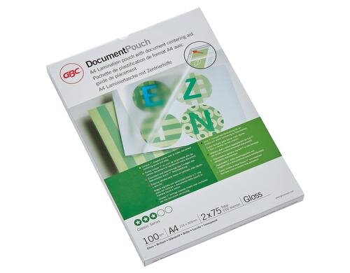 GBC Laminierfolie 75 Micron A3, 100 Stk., gloss
