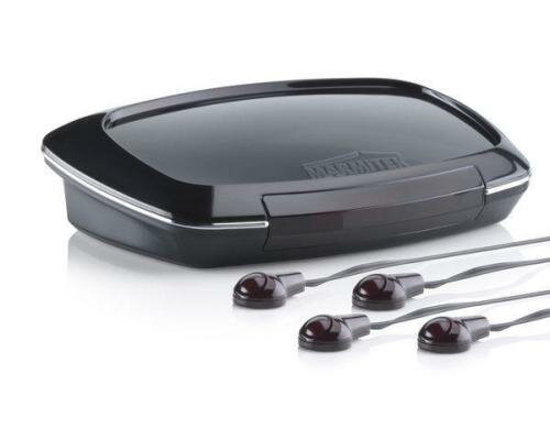 Marmitek Invisible Control Black 4 Infrarot Verlängerung mit 4 IR-Kabel