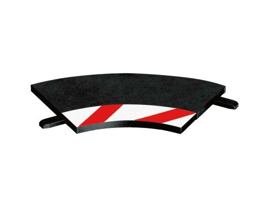 Carrera Slotcar EVO/Digital124/132 Randstre 3 Stück, Massstab: 1:24