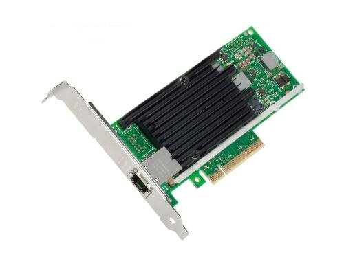 Intel X540-T1: 10Gbps Server Netzwerkkarte 1xRJ45, PCIe-x8 V2, LP+Full Hight
