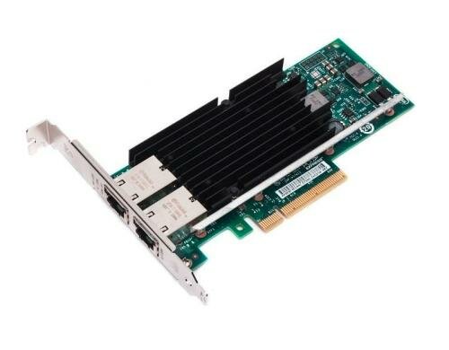 Intel X540-T2: 10Gbps Server Netzwerkkarte 2xRJ45, PCIe-x8 V2, LP+Full Hight