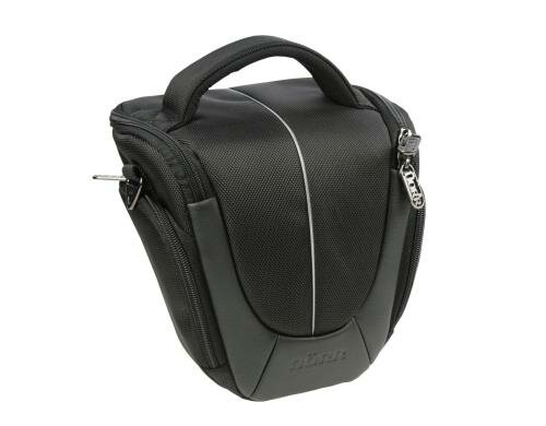 Dörr Halfter Tasche Yuma M schwarz/grau Innenmasse: 16x18x11cm