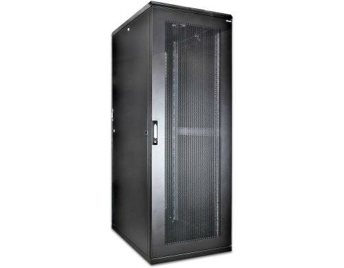 Wirewin Netzwerkschrank, 26HE / Schwarz CAB PERF 600X1000X26U BL