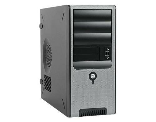 In Win Midi Tower C583T-B, black 400W NT 3×5.25, 2×3.5 ext,3×3.5intern, USB 3.0
