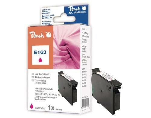 Peach Tinte Epson T1633 Nr. 16XL magenta zu WF 2010/ 2510, 10ml