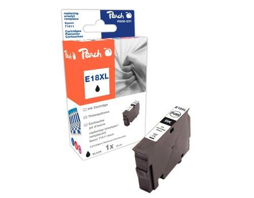 Peach Tinte Epson T1811 Nr.18XL black zu XP 102/202, 15ml