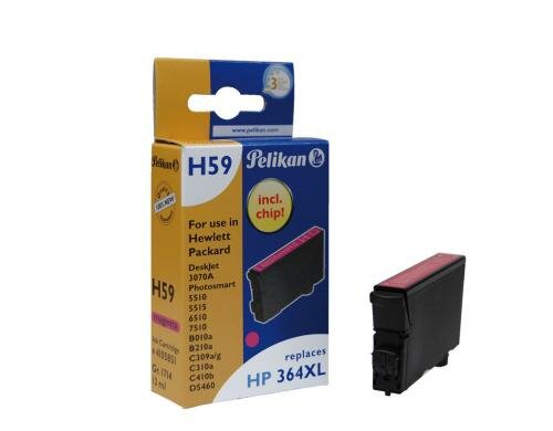 Tinte Pelikan HP CB324EE , Nr.364XL, 13ml, magenta, zu DeskJet 3070A
