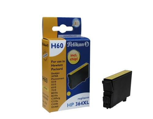 Tinte Pelikan HP CB325EE , Nr.364XL, 13ml, yellow, zu DeskJet 3070A,