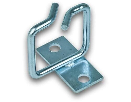 WIREWIN Kabelführungsring aus Metall 40x40m, Fixierung links, Öffnung vorne