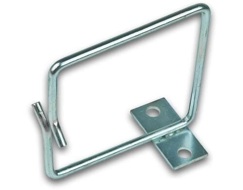 WIREWIN Kabelführungsring aus Metall 80x80mm, Fixierung links, Öffnung rechts