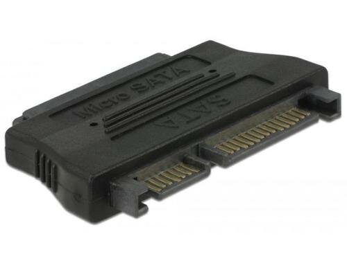 SATA Adapter für Micro-SATA mit Power Micro-SATA, 7+7+2 Pins, 3.3/ 5 Volt