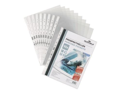 Durable Prospekthülle A4 glasklar Beutel à 10 Stück