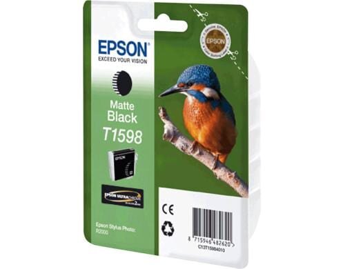 Tinte Epson T1598, matte black Stylus Pro R2000 17ml