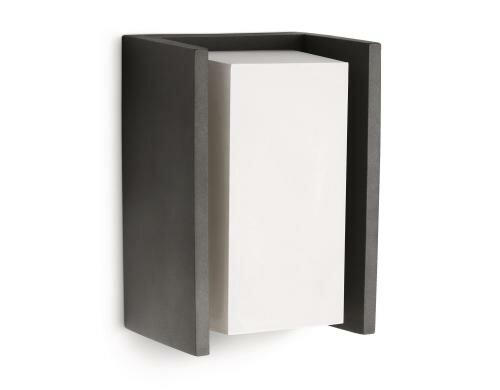 Philips Ecomoods Wandleuchte 16351/93/16,az ESP, 1x15W, outdoor IP44, warmweiss 2700K