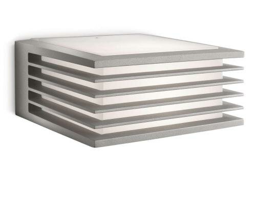 Philips Ecomoods Wandleuchte 17182/87/16,gr ESP, 1x15W, outdoor IP44, warmweiss 2700K