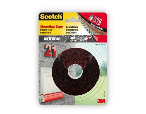 3M Scotch Montageband doppelseitig extreme wetterfest, UV-beständig