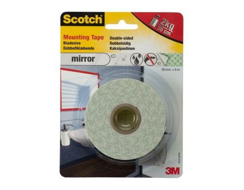 3M Scotch Montageband doppelseitig Spiegel 19mm x 5m