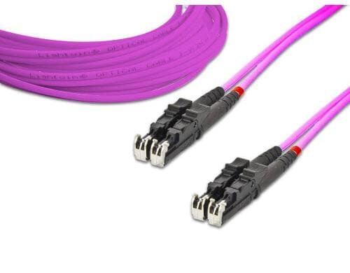 Lightwin LWL Duplex Patchkabel Multimode E2000-E2000, 2m, OM4, 50/125µm, 10Gbps