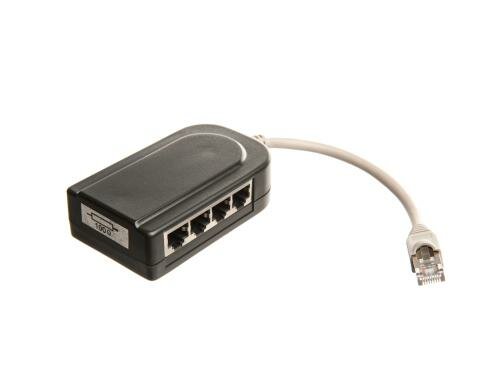 ISDN S0 Mehrfachverteiler, int. terminiert 8 Port, ungeschirmt, inkl. Anschlusskabel