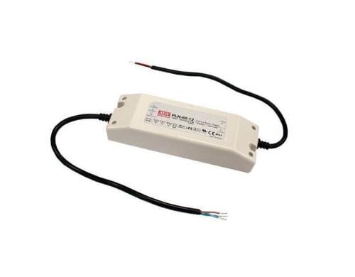 Mean Well LED-Treiber Netzgerät PLN-60-12, 12V - 5A - 60W