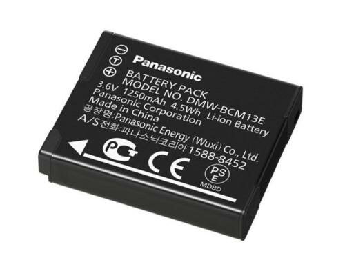 Panasonic Lithium-Ionen-Akku DMW-BCM13E 1250 mAh / 3,6 Volt, DMC-TZ61/TZ56/TZ41/FT5