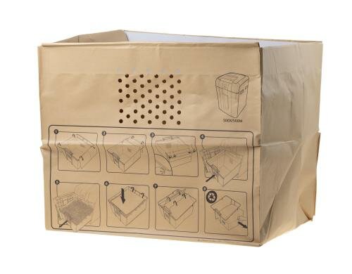 Rexel recycelbare Abfallsäcke 80Liter 50 Stk., passt zu Auto +500X