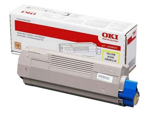 OKI Toner 45396301 yellow, MC760/770/780 ca. 6000 Seiten, ISO/IEC 19798